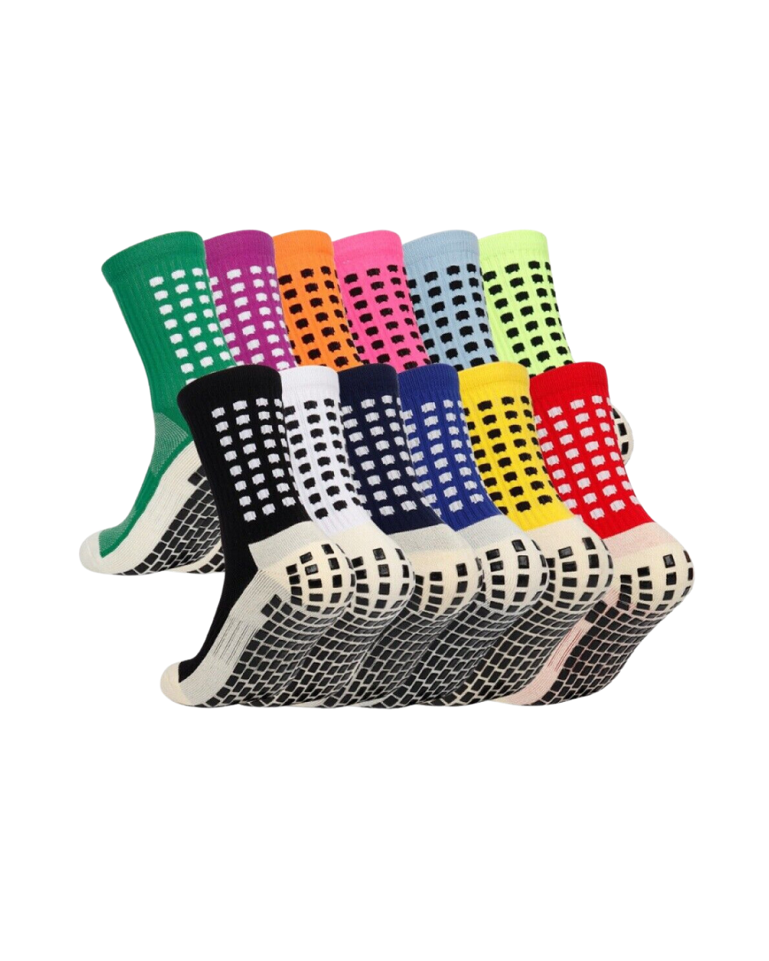 JL Men's Anti-Skid Silicone Athletic Socks