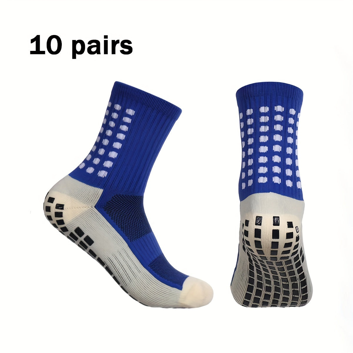 JL Men's Anti-Skid Silicone Athletic Socks